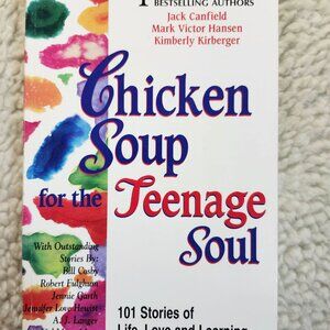 Chicken Soup for the Teenage Soul Jack Canfield Paperback 101 Stories Inspiraton